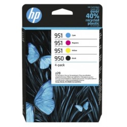 HP 950 + 951 Pack de 4 Cartuchos de Tinta Originales