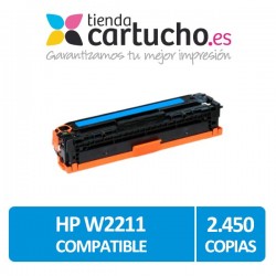 Toner HP W2211 Compatible Cyan