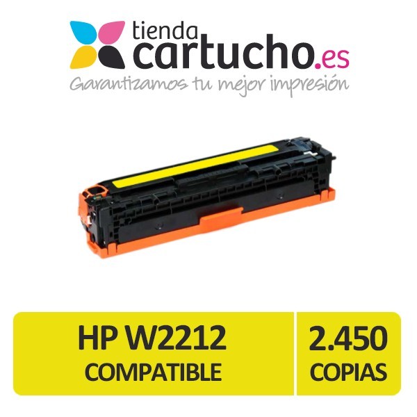 Toner HP W2212 Compatible Amarillo