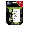 HP 304 Negro Tinta Original