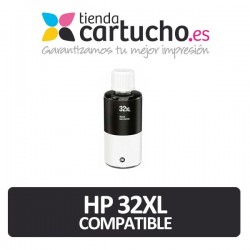 Botella de tinta HP 32XL Negro Compatible