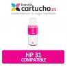 Botella de tinta HP 31 Cyan Compatible