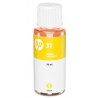 Botella de tinta HP 31 Amarillo Compatible