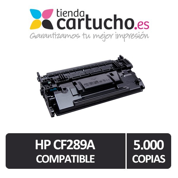 Toner HP CF289A Negro Compatible (SIN CHIP)