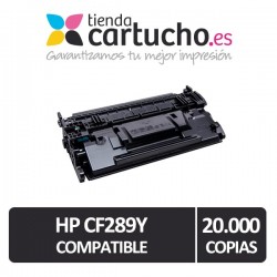 Toner HP CF289A Negro Compatible (SIN CHIP)