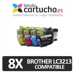 Pack 4 Cartuchos de tinta Brother LC3213 / LC3211
