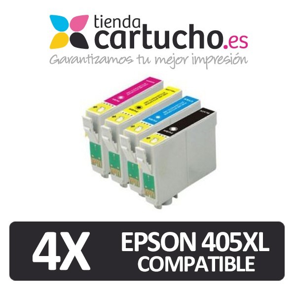 Pack 4 Epson 405XL Compatibles