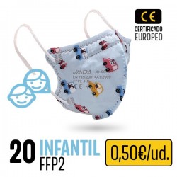 Pack 20 mascarillas FFP2...