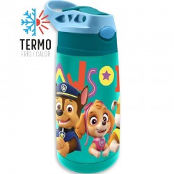 Botella Infantil Figurita 3d Paw Patrol Patrulla Canina