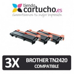 Pack 3 Toner Brother TN2420...