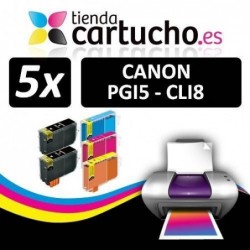 PACK 5 CANON PGI-5 CLI-8...