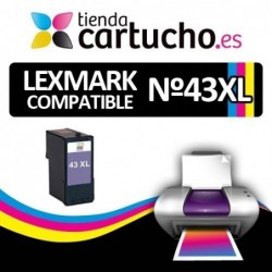 LEXMARK Nº 43XL compatible