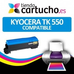 Toner CYAN KYOCERA TK 550...