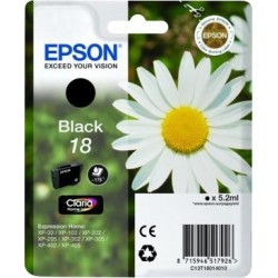 ORIGINAL EPSON 18 NEGRO,...