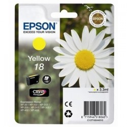 ORIGINAL EPSON 18 AMARILLO,...