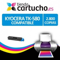 Toner CYAN KYOCERA TK 580...