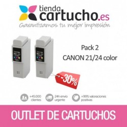 PACK 2 CANON 21/24 COLOR...
