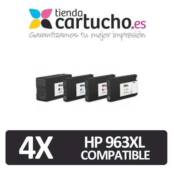 HP 963XL Pack 4 compatibles