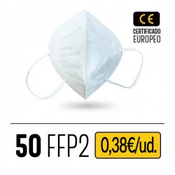 Pack 50 Mascarillas FFP2 CE...