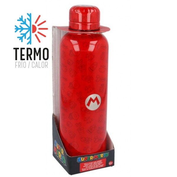 Botella Térmica acero inoxidable Super Mario Bros 515ml