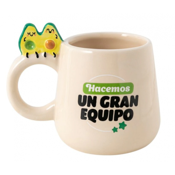 Taza - Aguacate - Hacemos un buen equipo - Mr. Wonderful