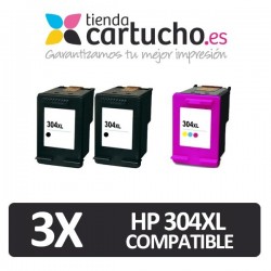 Pack 3 Hp 304xl...