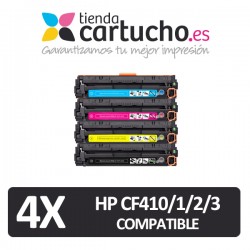 Pack 4 toner HP...