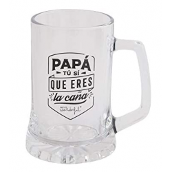 Jarra de cerveza - Papá, tú...