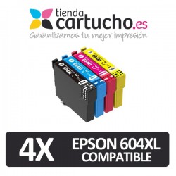 Epson 604XL Pack 4 Compatibles