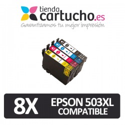 Epson 503XL Pack 8 Compatibles