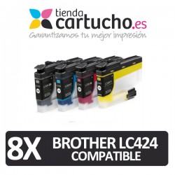 Brother LC424 Pack 8...