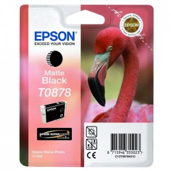 Epson T0878 negro mate,...