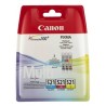 Canon CLI-521 C/M/Y colores PACK 3 cartuchos de tinta original.