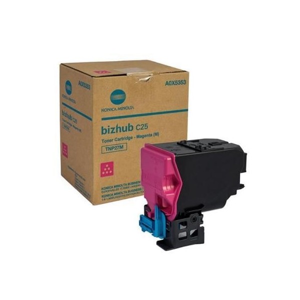 Original - Konica Minolta TNP27 Magenta Cartucho de Toner - TNP27M/A0X5353