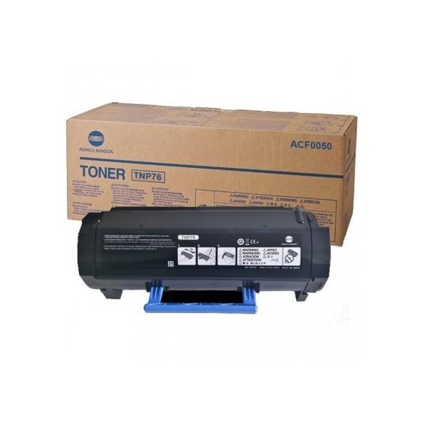 Original - Konica Minolta TNP76 Negro Cartucho de Toner - ACF0050