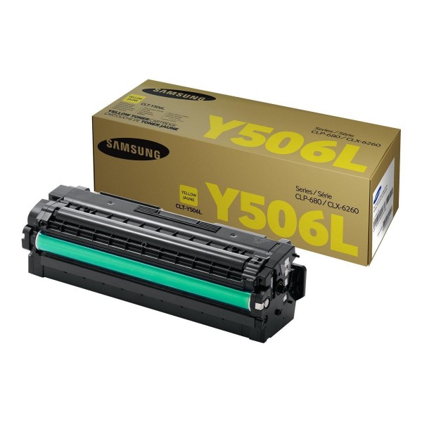 Original - Samsung CLP680/CLX6260 Amarillo Cartucho de Toner - CLT-Y506L/SU515A