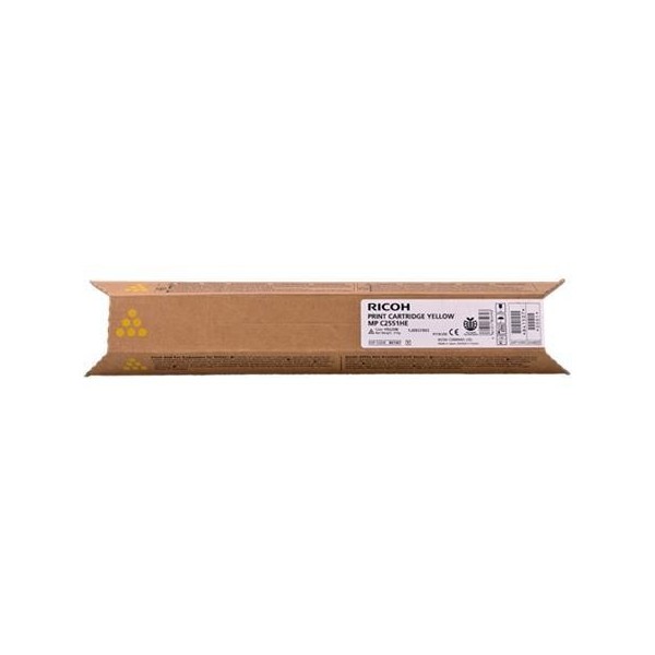 Original - Ricoh Aficio MP-C2051/MP-C2551 Amarillo Cartucho de Toner - 842062/841507