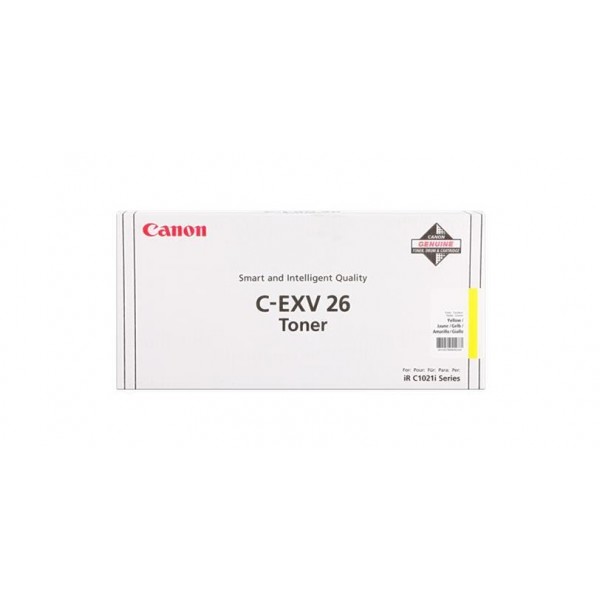 Original - Canon CEXV26 Amarillo Cartucho de Toner - 1657B006