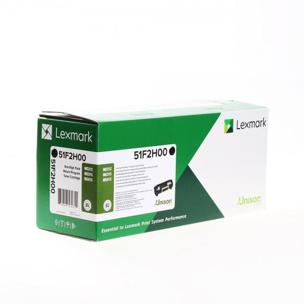 Original - Lexmark MS312/MS415 Negro Cartucho de Toner - 51F2H0E/512H (Corporate)