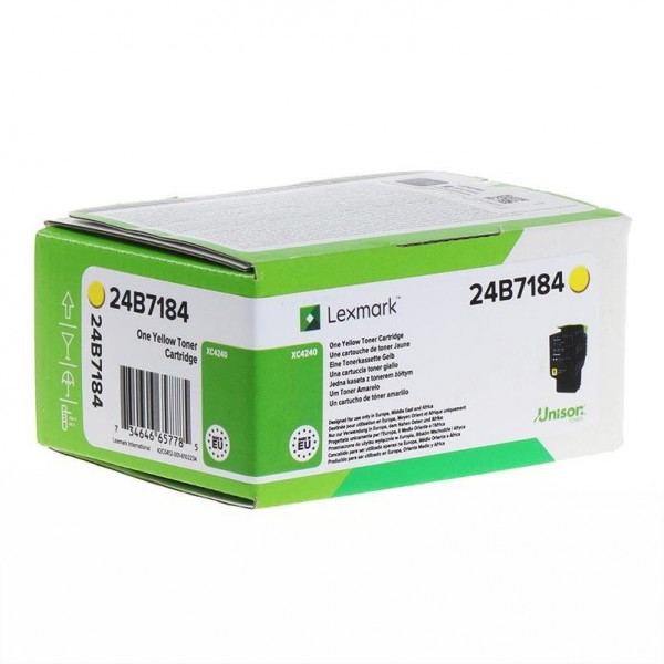 Original - Lexmark XC2240/XC4240 Amarillo Cartucho de Toner - 24B7184