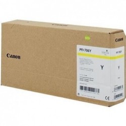 Original - Canon PFI706 Amarillo Cartucho de Tinta - 6684B001