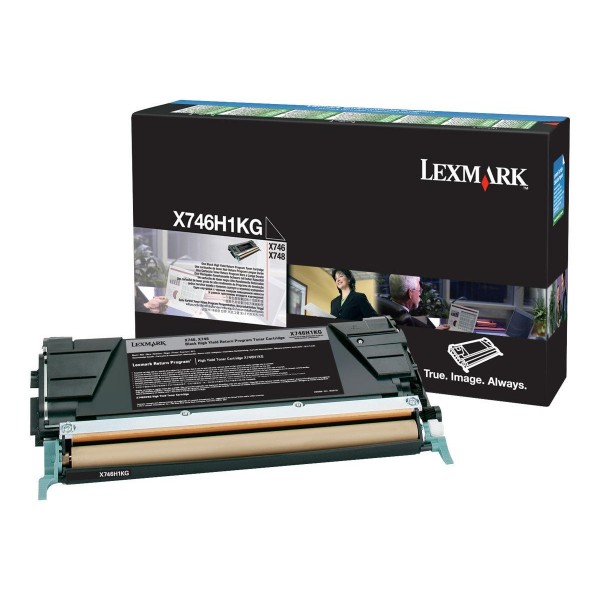Original - Lexmark X746/X748 Negro Cartucho de Toner - X746H1KG Original - Lexmark X746/X748 Negro Cartucho de Toner - X746H1KG