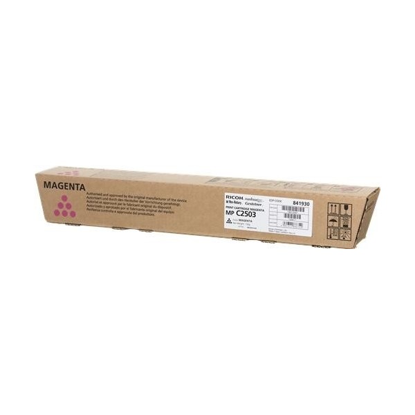 Original - Ricoh Aficio MP-C2503SP/MP-C2003SP/MP-C2011SP Magenta Cartucho de Toner - 841930