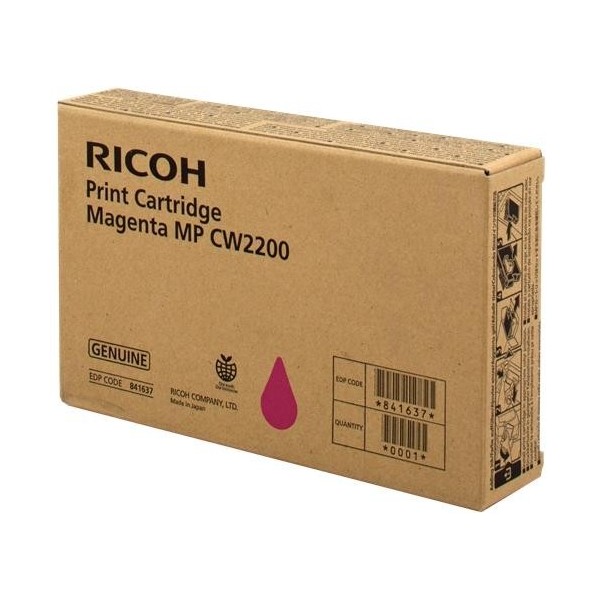 Original - Ricoh Aficio MP-CW2200SP Magenta Cartucho de Tinta - 841637/MP CW2200M