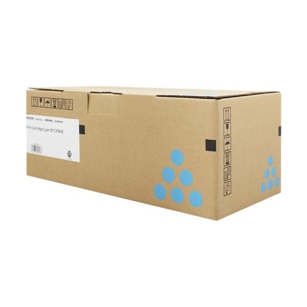 Original - Ricoh Aficio SPC231/SPC232/SPC242/SPC310/ SPC311/SPC312/SPC320/SPC342 Cyan Cartucho de Toner - 407637/406480/SPC310C