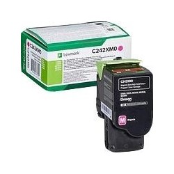 Original - Lexmark C2425/C2535/MC2425/MC2535/MC2640 Magenta Cartucho de Toner - C242XM0