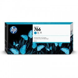 Original - HP 766 Cyan Cartucho de Tinta - P2V89A