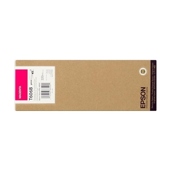 Original - Epson T606B Magenta Cartucho de Tinta - C13T606B00