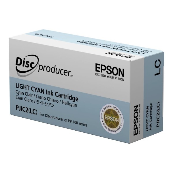 Original - Epson PJIC2 Cyan Light Cartucho de Tinta - C13S020448