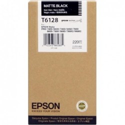 Original - Epson T6128 Negro Mate Cartucho de Tinta - C13T612800
